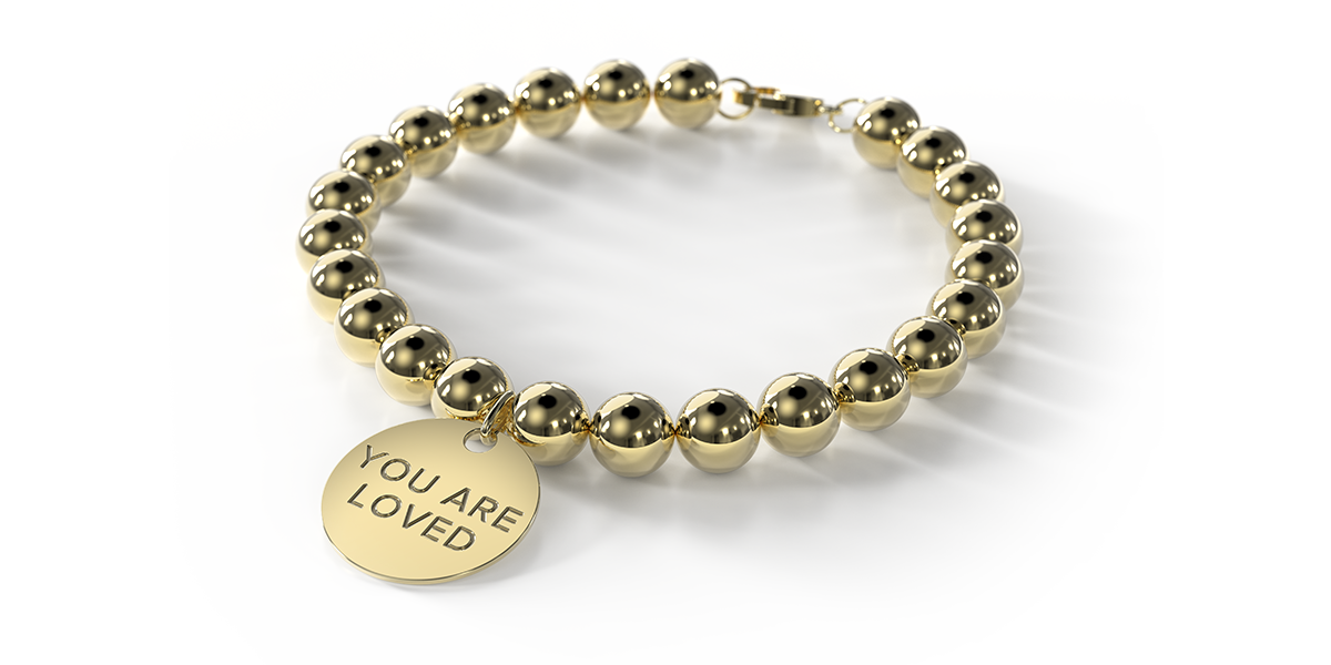 BE Beads Clasp Bracelet