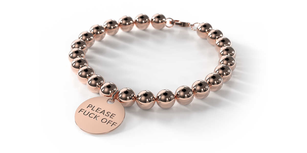 BE Beads Clasp Bracelet