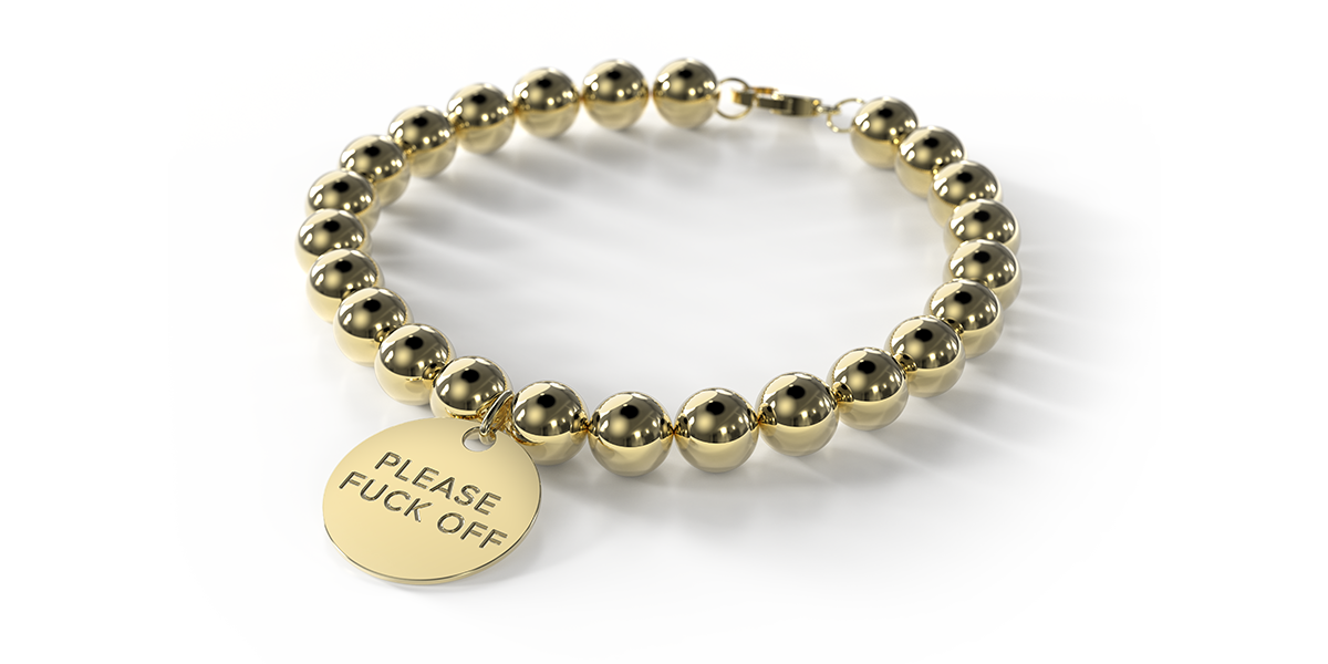 BE Beads Clasp Bracelet