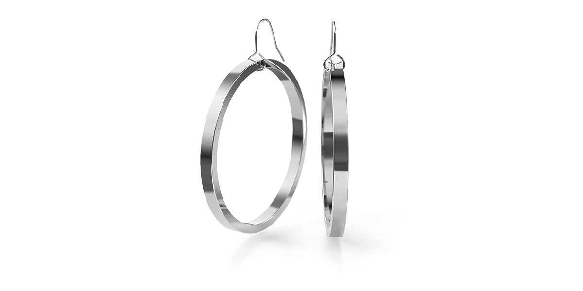 Clearance Earbangs - 35mm hoops