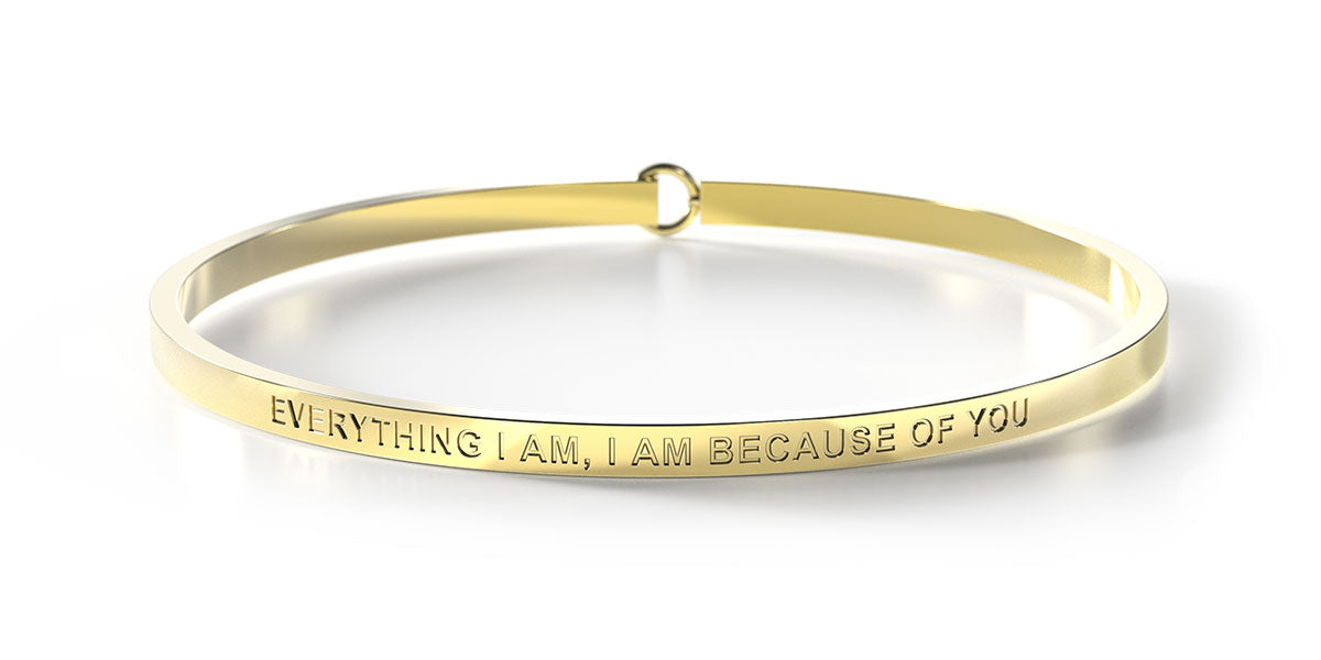 Everything I Am, I Am Because Of You