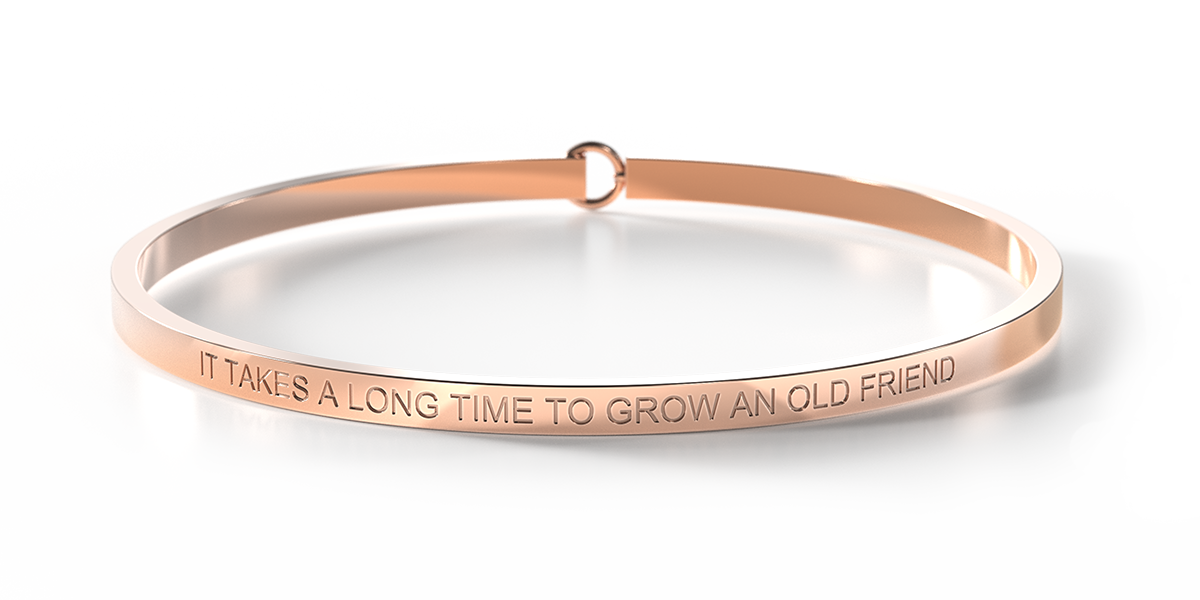 It Takes A Long Time To Grow An Old Friend