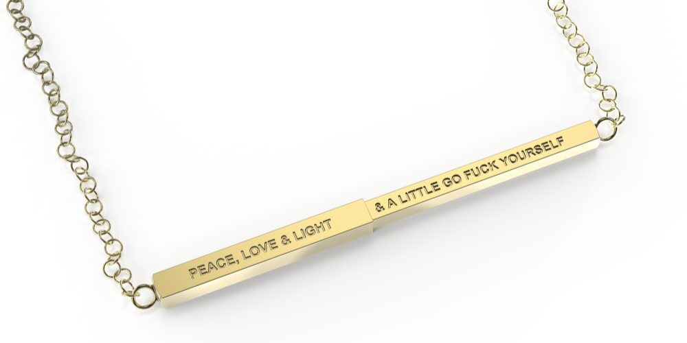 Cheeky Bar Necklace Clearance