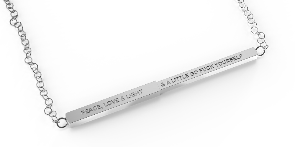 Cheeky Bar Necklace Clearance