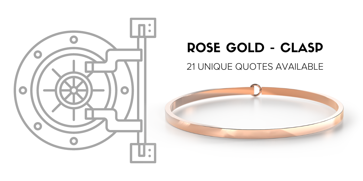 The Vault Rose Gold Clearance- Solid Sizes | 14 Unique Options