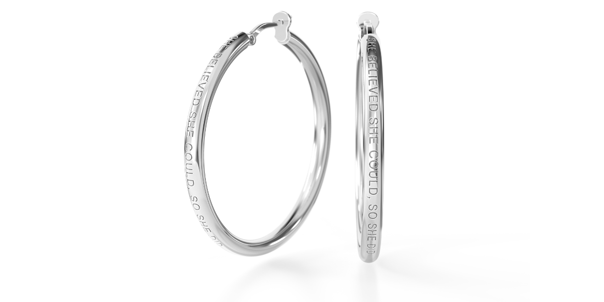 NEW BE Hoop Earrings