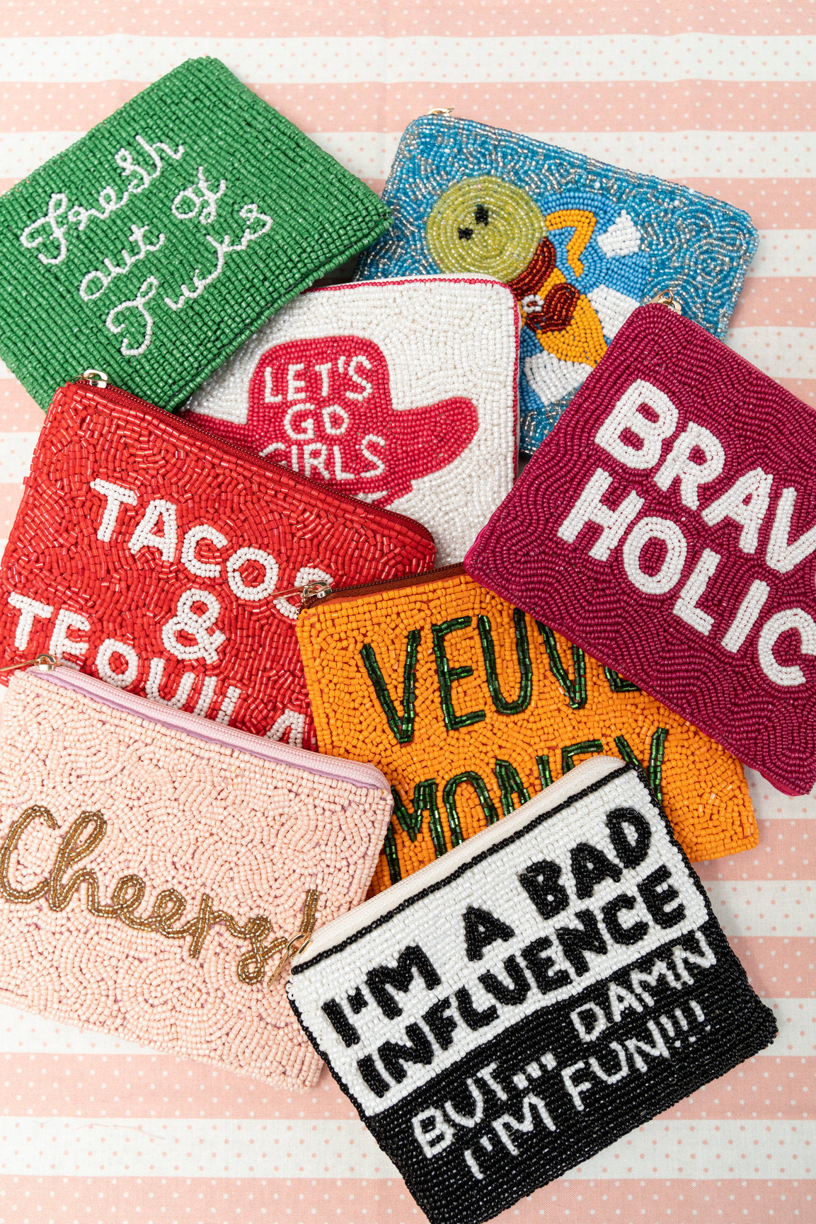 BE Bold Beaded Purses