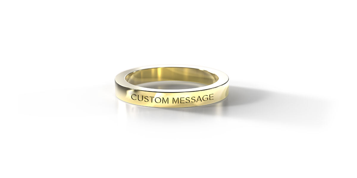 Factory Engraved Custom Ring