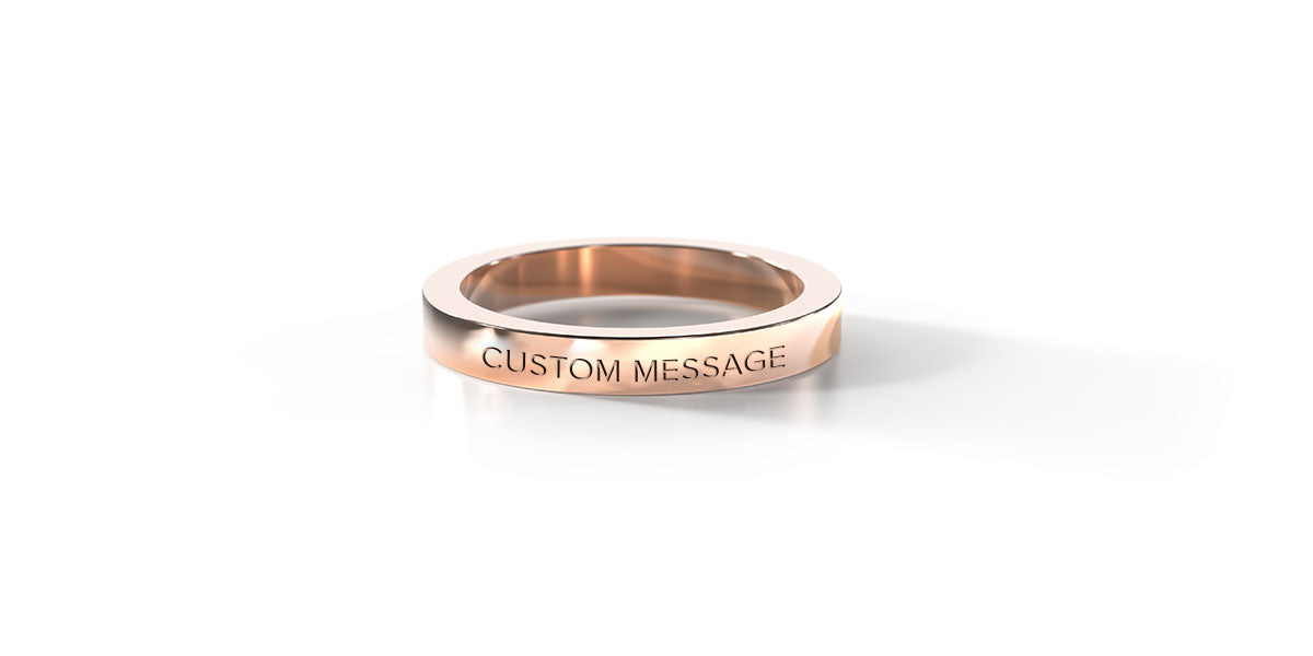 Factory Engraved Custom Ring