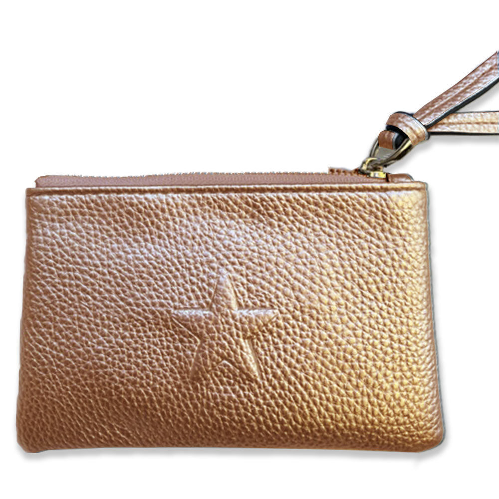 Louenhide Vegan Leather Star Clutch