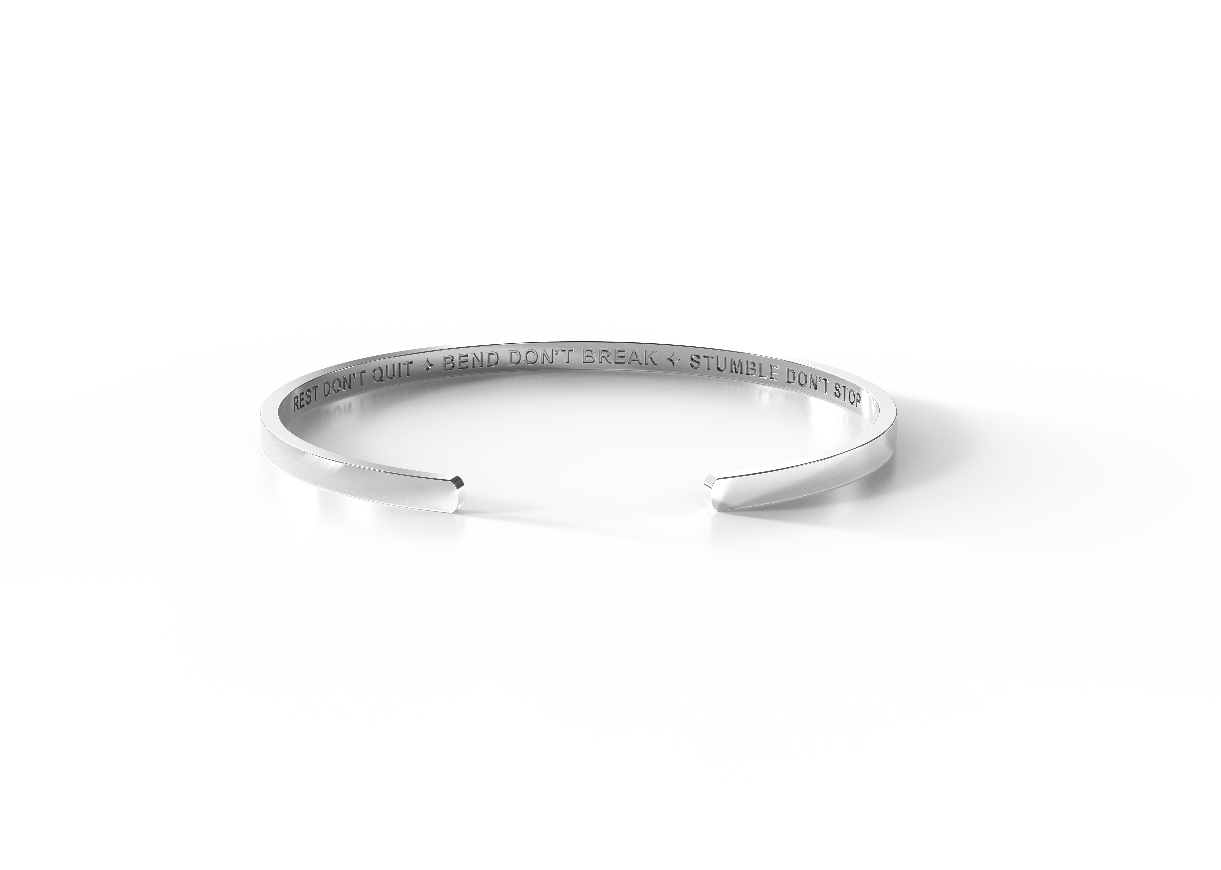 REST DON’T QUIT ✦ BEND DON’T BREAK ✦ STUMBLE DON’T STOP
