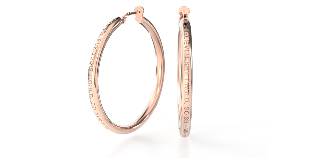 NEW BE Hoop Earrings