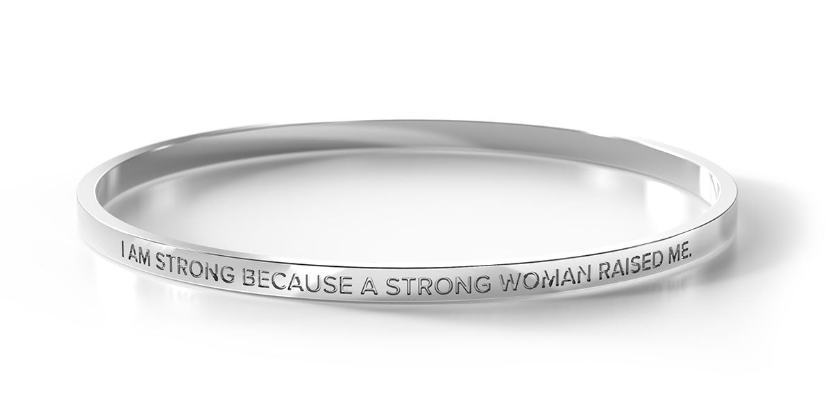 I Am Strong Because A Strong Woman Raised Me