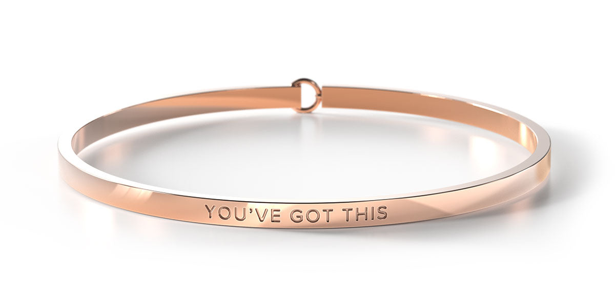 Engraved Bangles Australia | You've Got This